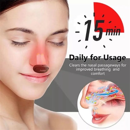 Infrared Nasal Therapy Device - Portable Red Light Rhinitis & Allergy Relief