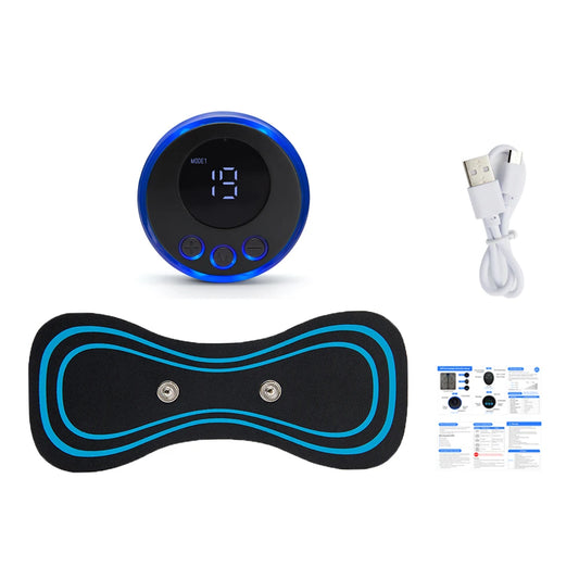 Electric EMS Foot Massager Pad - Wireless Muscle Stimulation Mat for Circulation & Pain Relief