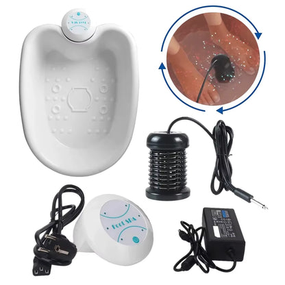 Ionic Detox Foot Spa Bath - Electric Mini Bubble & Vibration Massager for Deep Relaxation